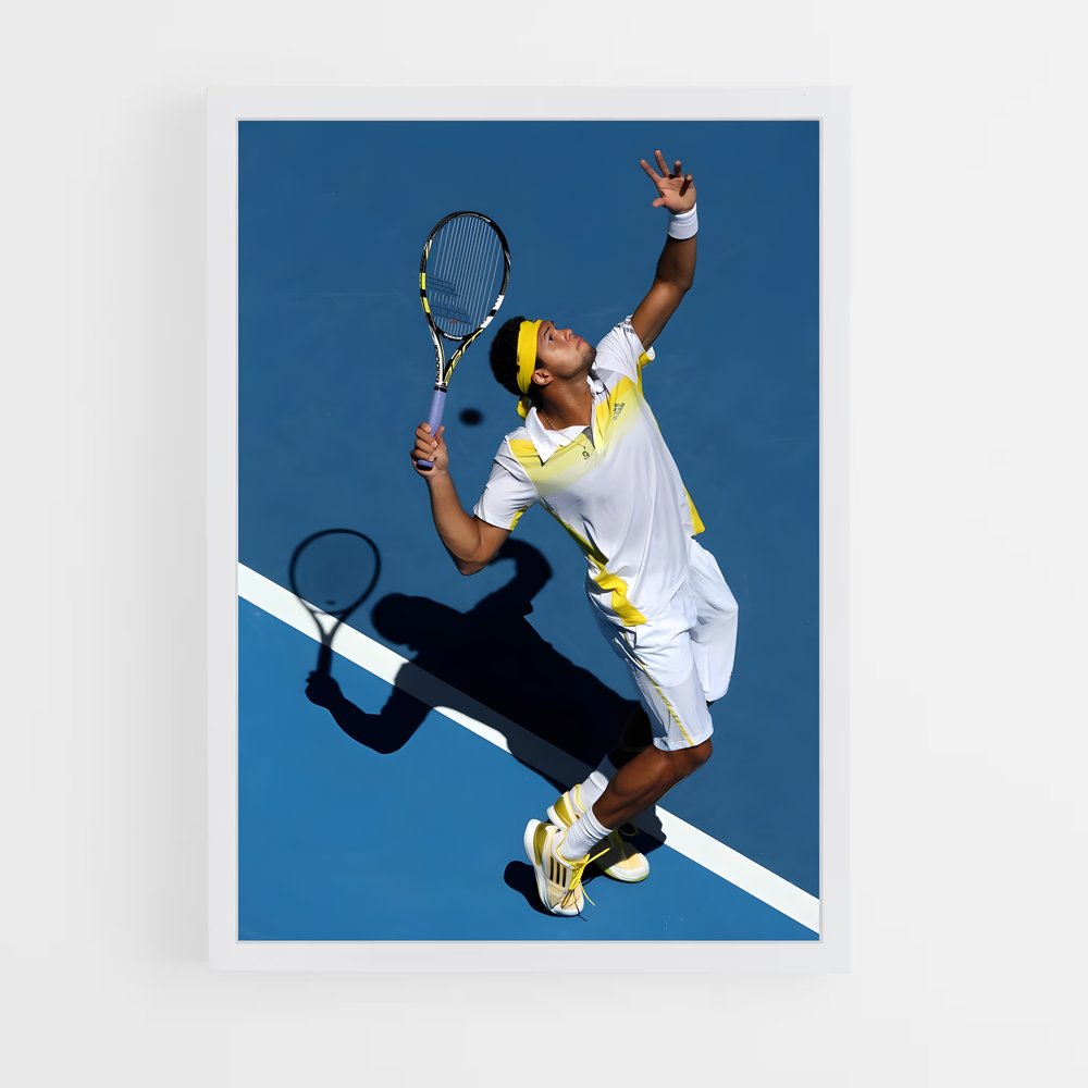 Poster tsonga Célébration – affiche Tennis (vue 3)